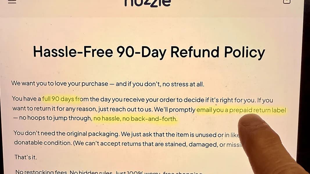 Hassle-Free 90-Day Refund Policy
